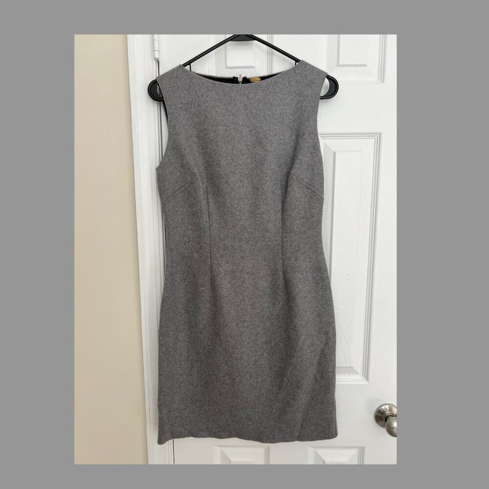Lela Rose Cashmere 100% BOATNECK DRESS Size 6 Retail$1550 NEW